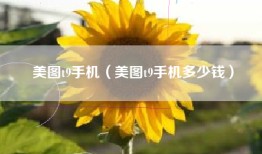 美图t9手机（美图t9手机多少钱）