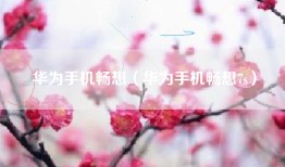 华为手机畅想（华为手机畅想7s）