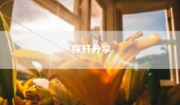 稼轩分享