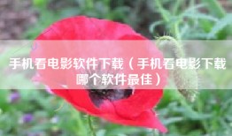 手机看电影软件下载（手机看电影下载哪个软件最佳）