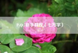 PyQt5新手教程（七万字）