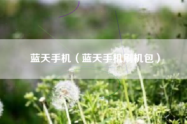 蓝天手机（蓝天手机刷机包）