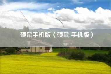 硕鼠手机版（硕鼠 手机版）