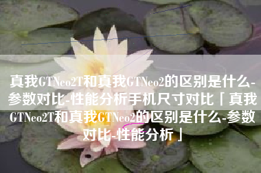 真我GTNeo2T和真我GTNeo2的区别是什么-参数对比-性能分析手机尺寸对比「真我GTNeo2T和真我GTNeo2的区别是什么-参数对比-性能分析」