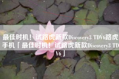 最佳时机！试路虎新款Discovery3 TDV6路虎手机「最佳时机！试路虎新款Discovery3 TDV6」